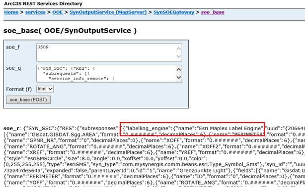 Response auslesen Response auslesen