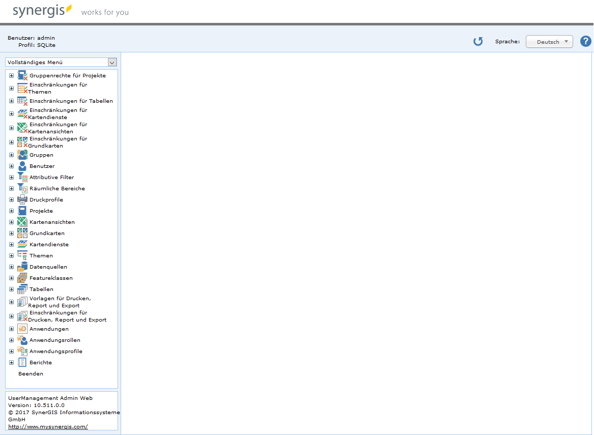 UserManagementAdminWeb (Vollständiges Menü) UserManagementAdminWeb (Vollständiges Menü)
