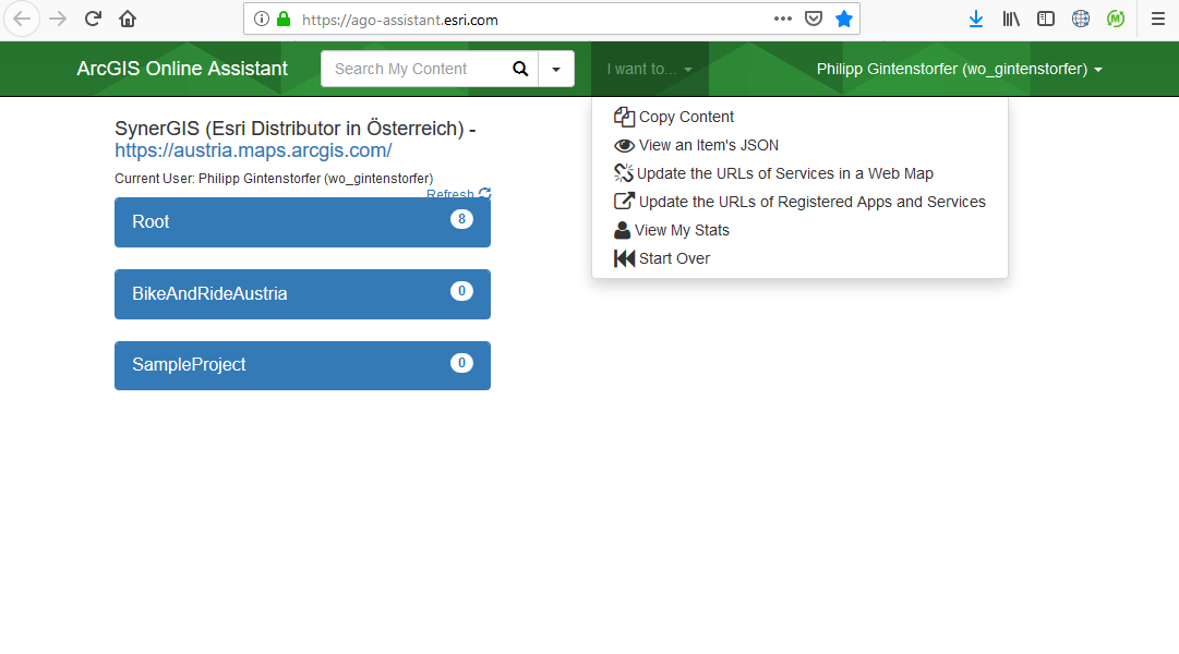 ArcGIS Online Assistant