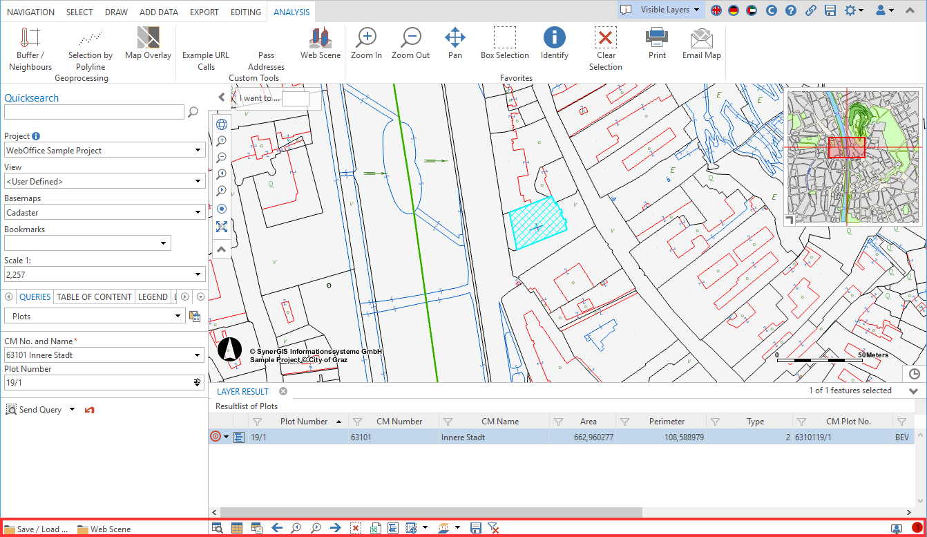 Position of status bar in the core client