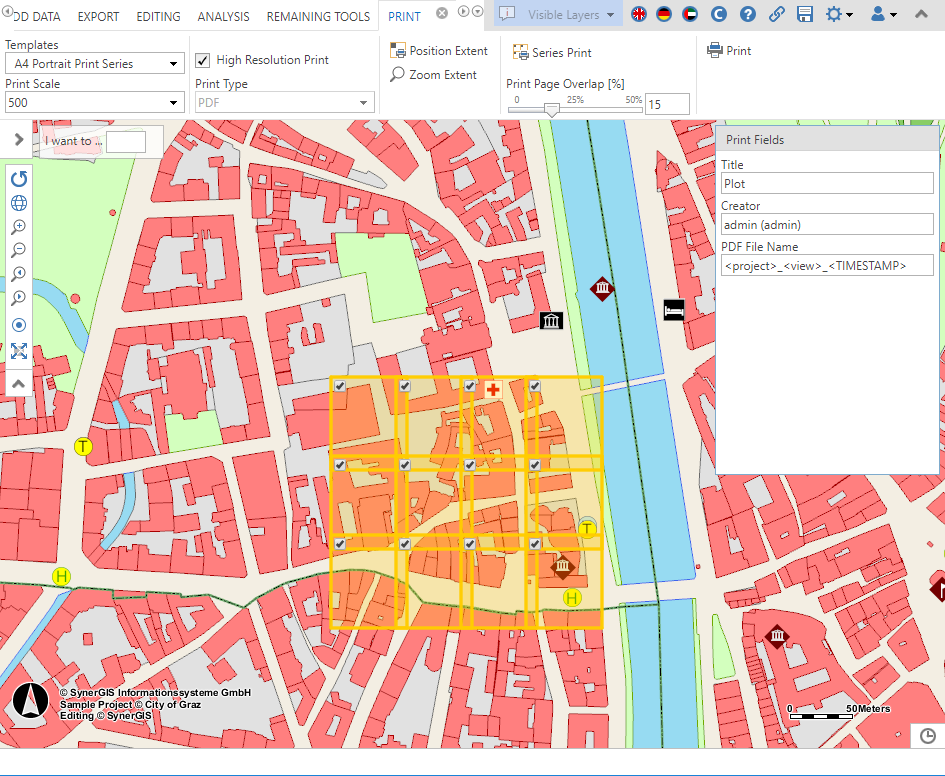 Overlapping of Series print in the Core Client