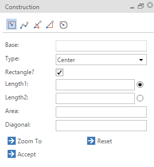 Generate square or rectangle