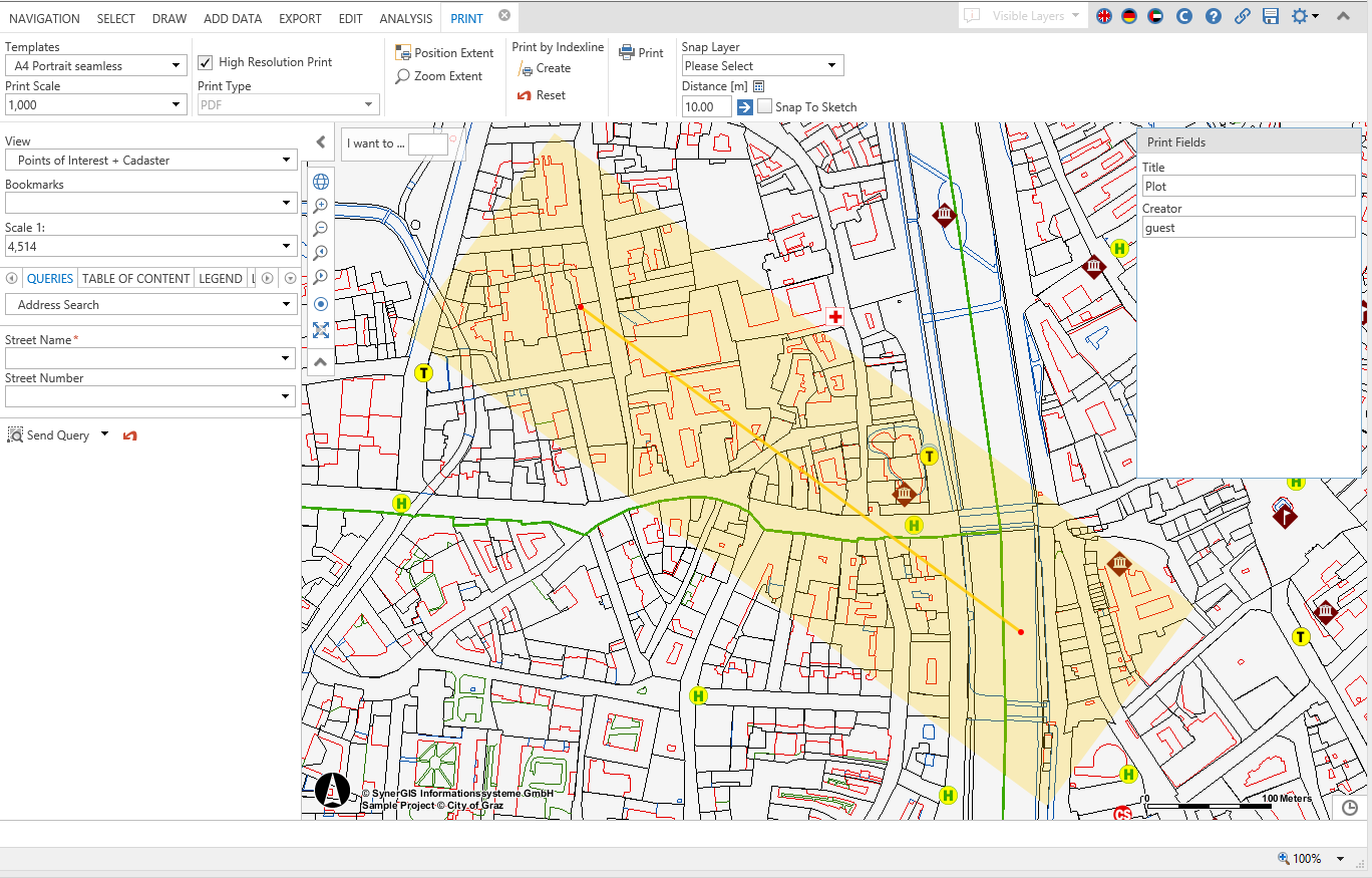 Index print in Core Client (seamless)