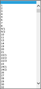 Big value list Big value list