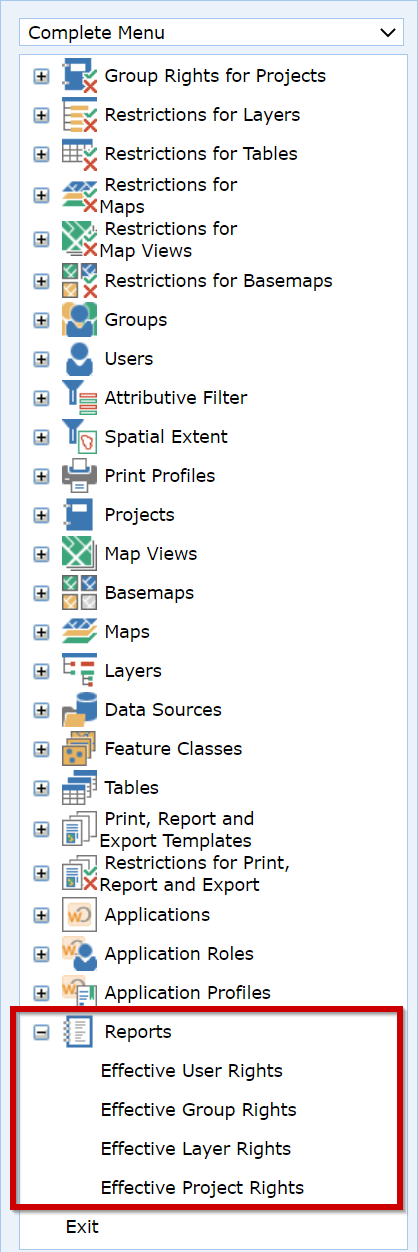 Reports in UserManagement Admin Web