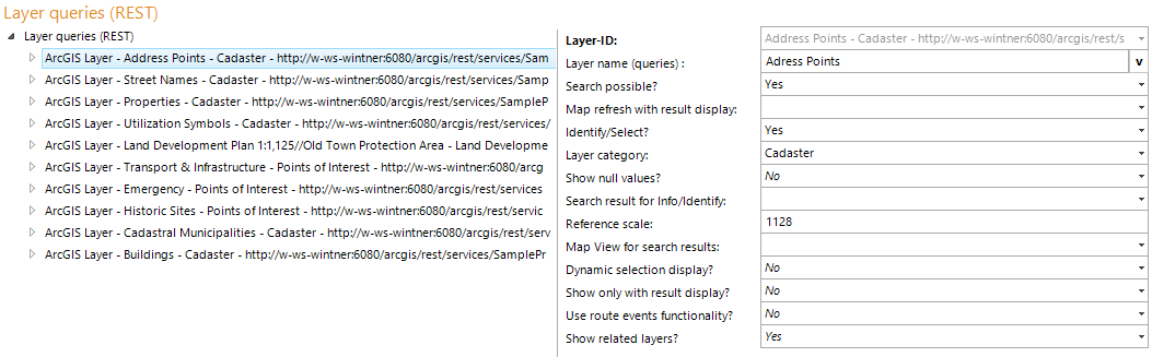 Layer configuration