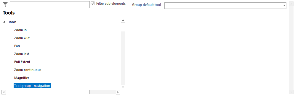 Tool group configuration Tool group configuration