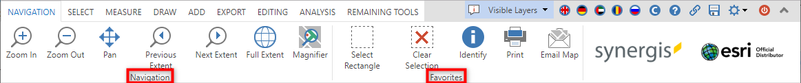 Tool groups in the WebOffice core client Tool groups in the WebOffice core client