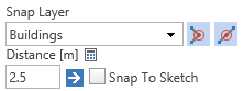 Point & line snap