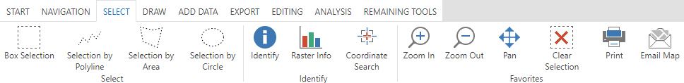 Selection tools in the WebOffice core client Selection tools in the WebOffice core client