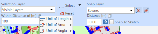 available settings for Selection by Circle available settings for Selection by Circle