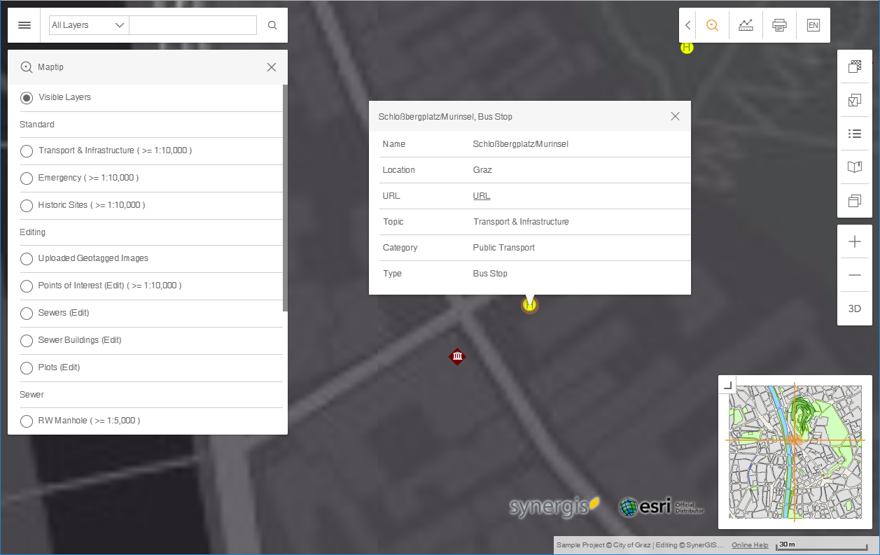 Manual MapTip in the WebOffice flex client Manual MapTip in the WebOffice flex client