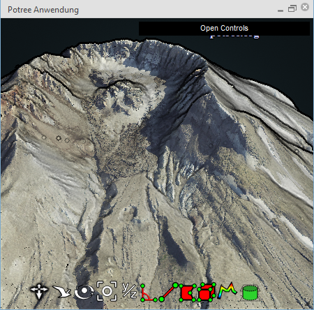 3D visualisation via Potree Viewer in WebOffice 10.9 R5 3D visualisation via Potree Viewer in WebOffice 10.9 R5