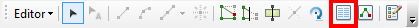 Editor Toolbar - Attribute Window