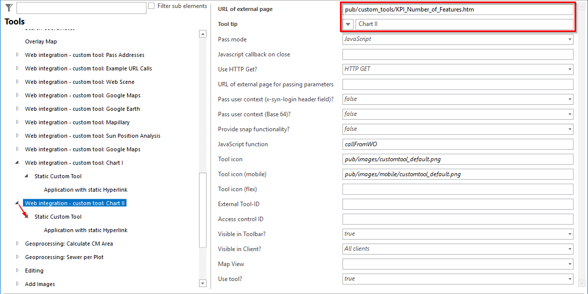 Configuration in &nbsp;WebOffice author standalone