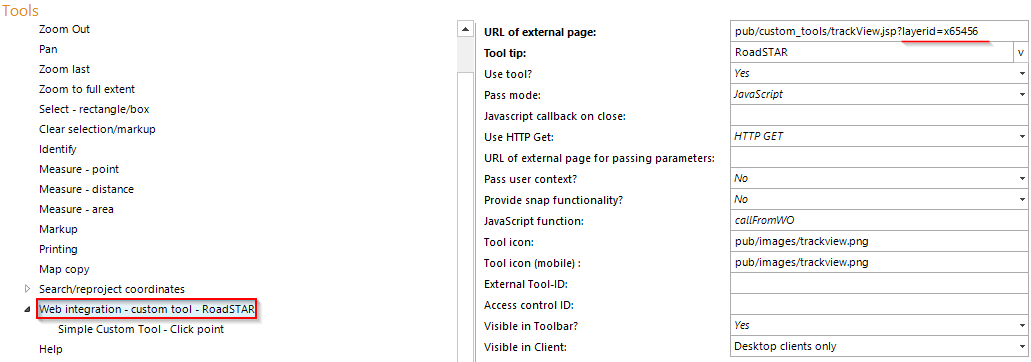 Configuring the custom tool to call drive-time videos Configuring the custom tool to call drive-time videos
