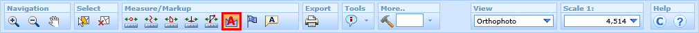Markup tool in the WebOffice html client