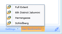 WebOffice html client - geo bookmarks WebOffice html client - geo bookmarks