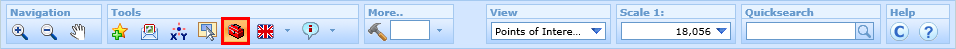 Geoprocessing tool in the WebOffice html client