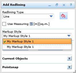 Choose a predefined markup style