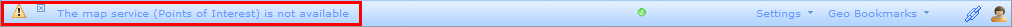 WebOffice html client user notification - warning level