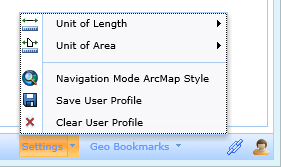 WebOffice html client settings menu WebOffice html client settings menu