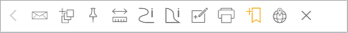Add bookmark tool in the WebOffice mobile client - tablet mode