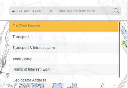 List with pre-defined queries - tablet mode