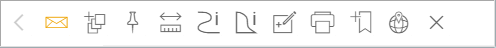 Send by email in the WebOffice mobile client - tablet mode