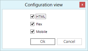 Configuration view Configuration view
