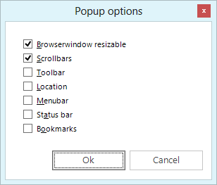 Window options