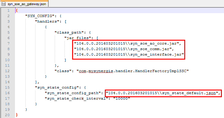 Adjust file paths if different from standard paths Adjust file paths if different from standard paths