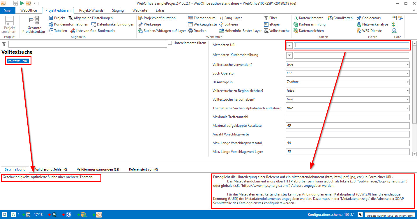 configuration documentation - left: Configuration item, right: Configuration attribute configuration documentation - left: Configuration item, right: Configuration attribute