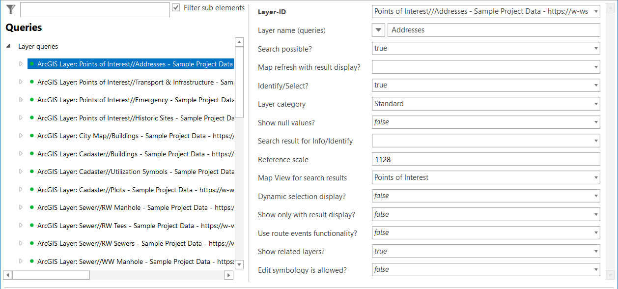Layer configuration