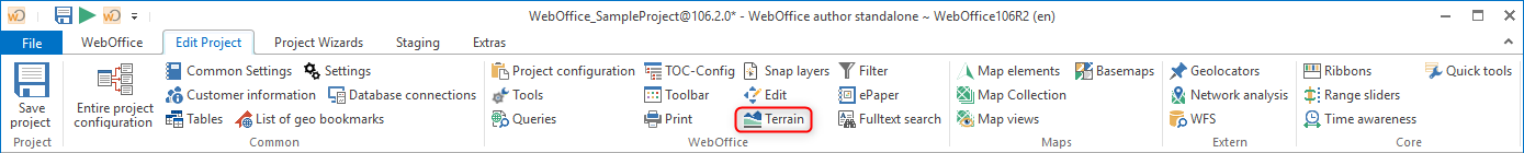 Configuration of height infor raster layer in WebOffice author Configuration of height infor raster layer in WebOffice author
