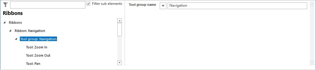 Tool group configuration Tool group configuration