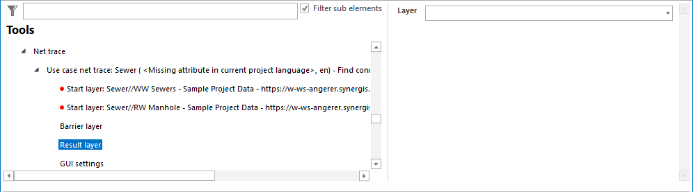 Result layer Result layer