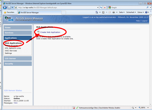 Create Web Mapping Application Create Web Mapping Application