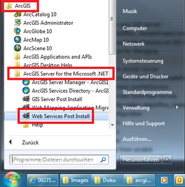 ArcGIS Server Web Services Post Install