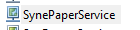 Started SynePaperService