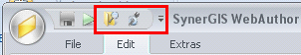 Customized Quick Access Toolbar