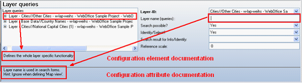Configuration documentation