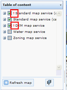 WebOffice 10 R3 Table of content - map service timeout exceeded