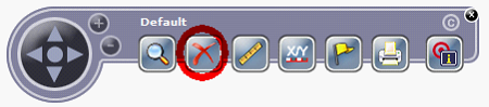 Clear selection tool in WebOffice flex toolbar