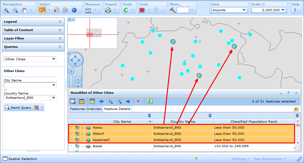 Dynamic selection in WebOffice html client