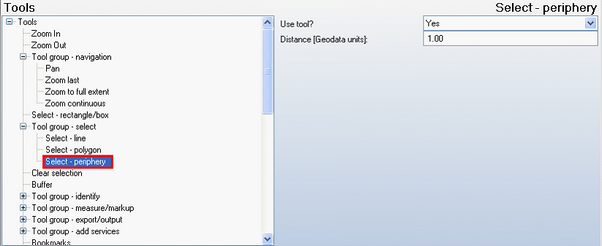 Select periphery tool - WebOffice category