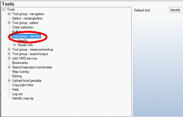 Tool group identify - WebOffice category