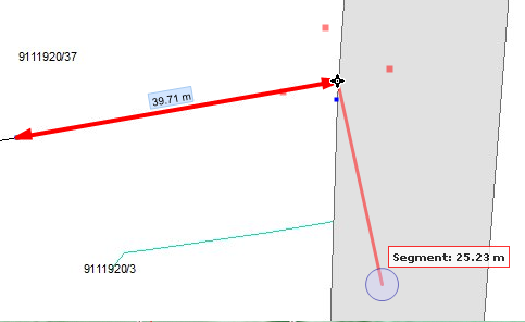 Enhanced support for perpendicular distances Enhanced support for perpendicular distances