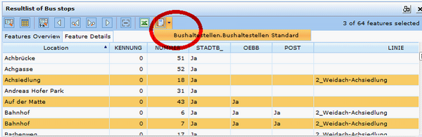 Reporting 3 out of 64 objects by selecting just 3 search result rows