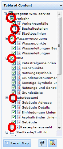 WMS layer visibility settings get restored wenn opening a URL saved with Favorites/Bookmark or Markup tool